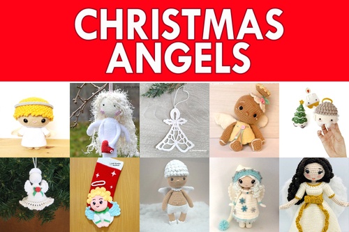 Christmas Angel Crochet Pattern Roundup!