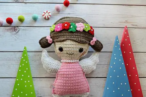 christmas angel crochet pattern