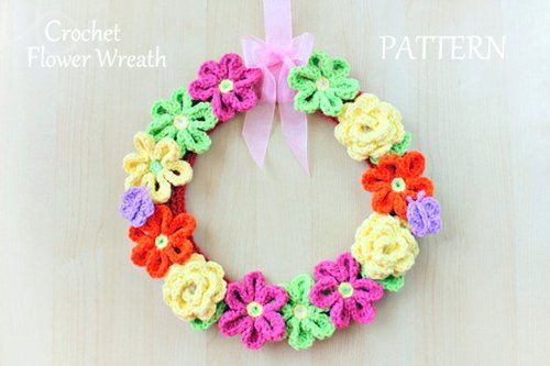 SPRING FLOWER crochet pattern