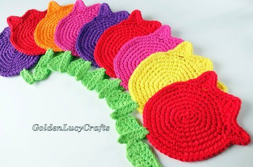 SPRING FLOWER crochet pattern