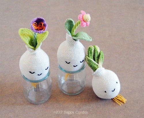 SPRING FLOWER crochet pattern