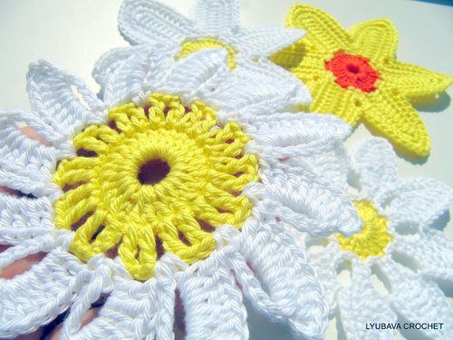 SPRING FLOWER crochet pattern