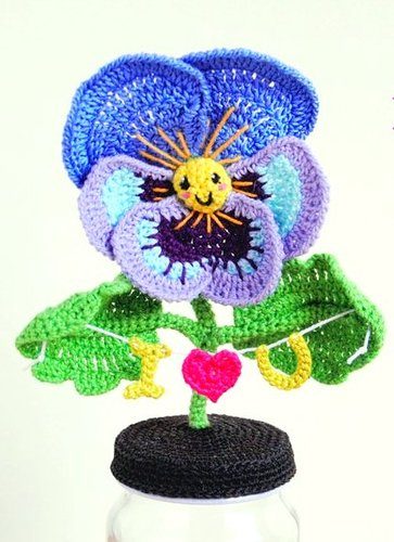 SPRING FLOWER crochet pattern