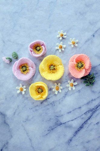 SPRING FLOWER crochet pattern