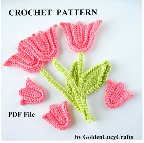 SPRING FLOWER crochet pattern