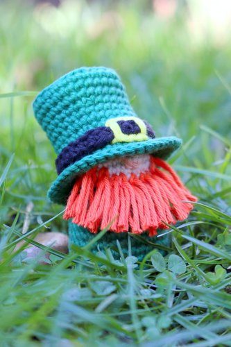 ST PATRICKS DAY crochet pattern, amigurumi ST PATRICKS DAY pattern