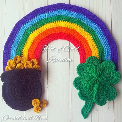 ST PATRICKS DAY crochet pattern, amigurumi ST PATRICKS DAY pattern