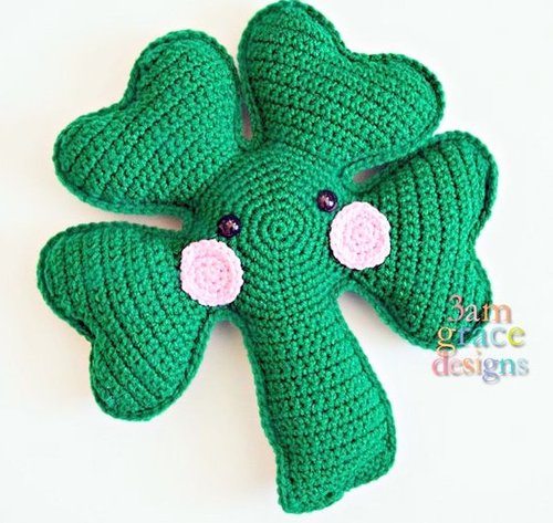 ST PATRICKS DAY crochet pattern, amigurumi ST PATRICKS DAY pattern