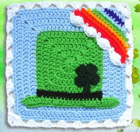 ST PATRICKS DAY crochet pattern, amigurumi ST PATRICKS DAY pattern