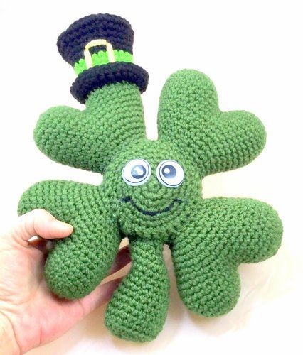 ST PATRICKS DAY crochet pattern, amigurumi ST PATRICKS DAY pattern