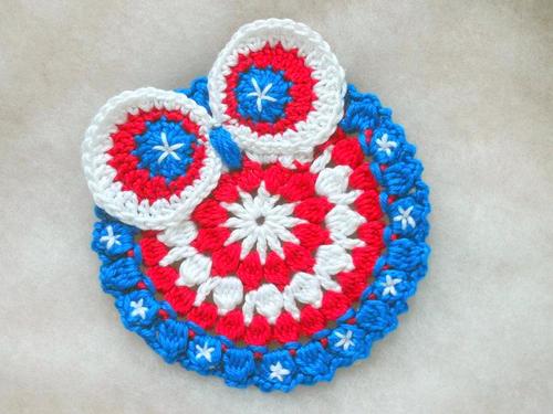 4th OF JULY crochet pattern, AMERICAN crochet pattern,  USA crochet pattern