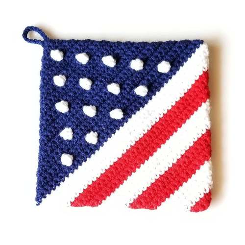 4th OF JULY crochet pattern, AMERICAN crochet pattern,  USA crochet pattern