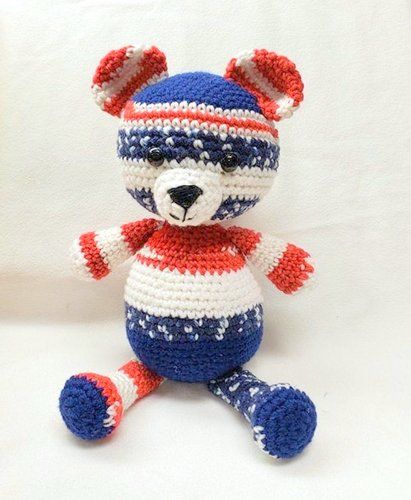 4th OF JULY crochet pattern, AMERICAN crochet pattern,  USA crochet pattern