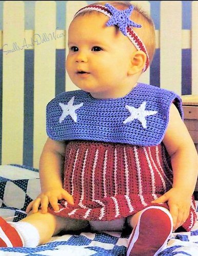 4th OF JULY crochet pattern, PATRIOTIC crochet pattern, USA crochet pattern