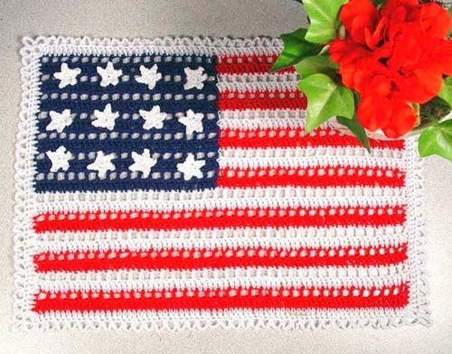 4th OF JULY crochet pattern, PATRIOTIC crochet pattern, USA crochet pattern