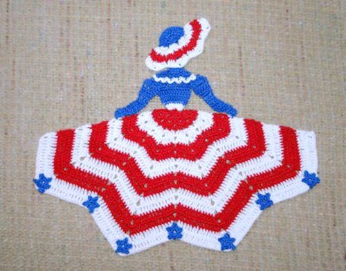 4th OF JULY crochet pattern, AMERICAN crochet pattern,  USA crochet pattern