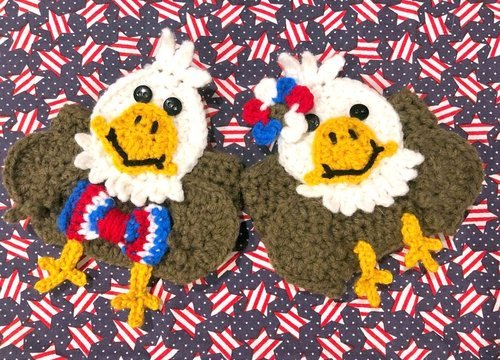 4th OF JULY crochet pattern, PATRIOTIC crochet pattern, USA crochet pattern