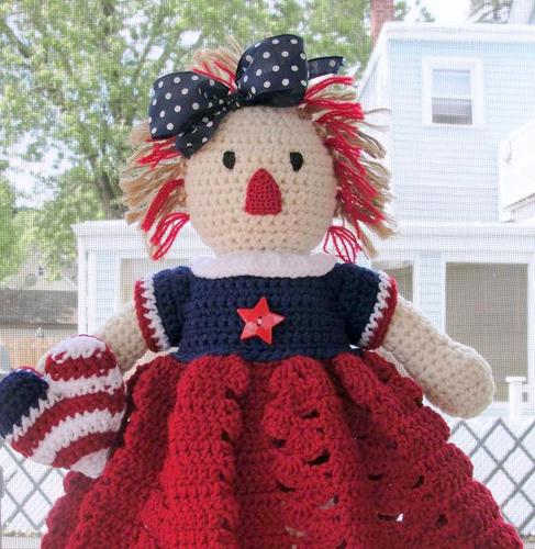 4th OF JULY crochet pattern, AMERICAN crochet pattern,  USA crochet pattern