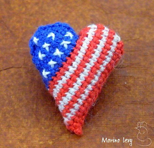 4th OF JULY crochet pattern, PATRIOTIC crochet pattern, USA crochet pattern