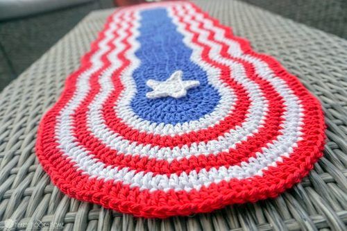 4th OF JULY crochet pattern, PATRIOTIC crochet pattern, USA crochet pattern