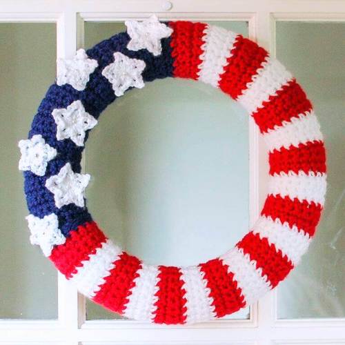 4th OF JULY crochet pattern, PATRIOTIC crochet pattern, USA crochet pattern