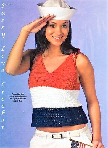 4th OF JULY crochet pattern, PATRIOTIC crochet pattern, USA crochet pattern