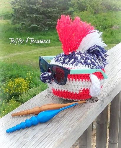 4th OF JULY crochet pattern, PATRIOTIC crochet pattern, USA crochet pattern