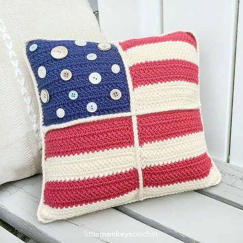 4th OF JULY crochet pattern, PATRIOTIC crochet pattern, USA crochet pattern