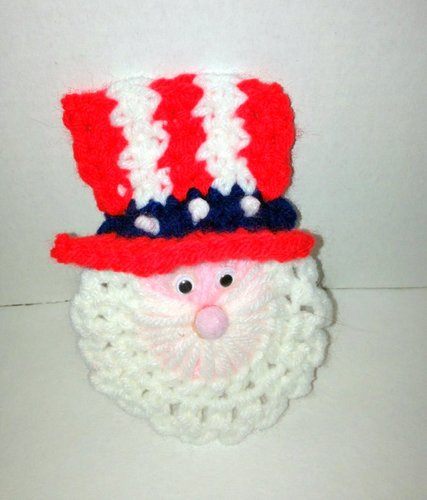 4th OF JULY crochet pattern, PATRIOTIC crochet pattern, USA crochet pattern