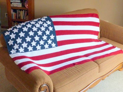 4th OF JULY crochet pattern, AMERICAN crochet pattern,  USA crochet pattern