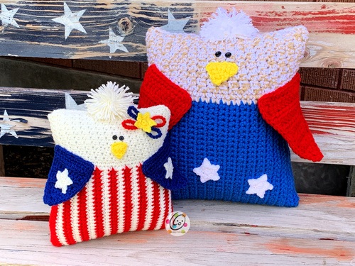 4th OF JULY crochet pattern, PATRIOTIC crochet pattern, USA crochet pattern