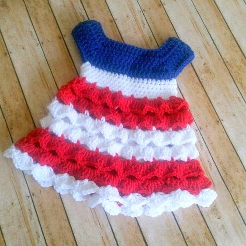 4th OF JULY crochet pattern, AMERICAN crochet pattern,  USA crochet pattern