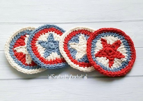 4th OF JULY crochet pattern, PATRIOTIC crochet pattern, USA crochet pattern