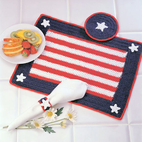 4th OF JULY crochet pattern, PATRIOTIC crochet pattern, USA crochet pattern