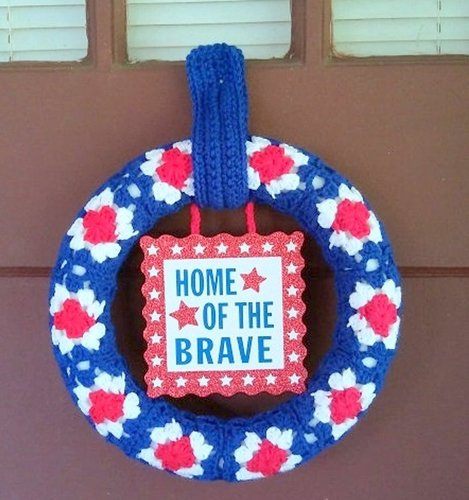 4th OF JULY crochet pattern, AMERICAN crochet pattern,  USA crochet pattern