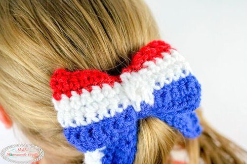 4th OF JULY crochet pattern, AMERICAN crochet pattern,  USA crochet pattern