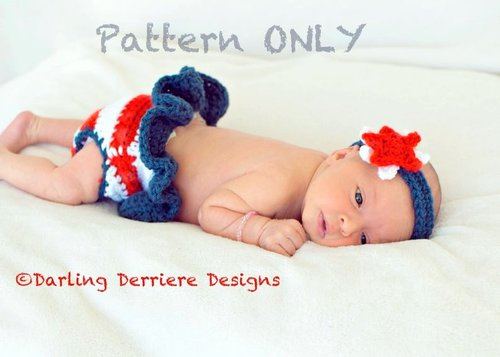 4th OF JULY crochet pattern, PATRIOTIC crochet pattern, USA crochet pattern