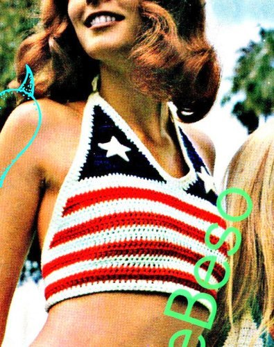 4th OF JULY crochet pattern, PATRIOTIC crochet pattern, USA crochet pattern