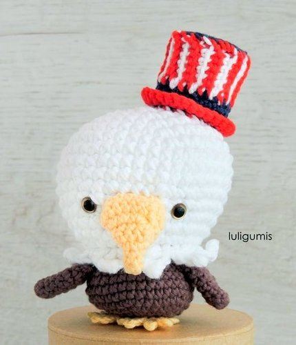 4th OF JULY crochet pattern, AMERICAN crochet pattern,  USA crochet pattern