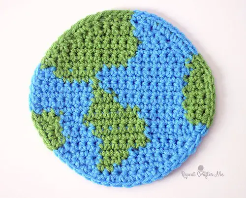 EARTH DAY crochet pattern, EARTH crochet pattern