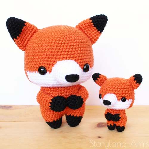 FOX amigurumi crochet pattern