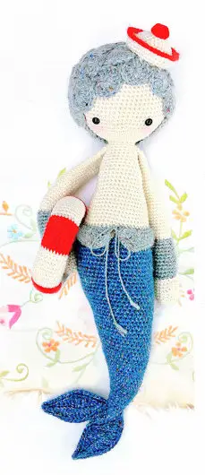 Lalylala Amigurumi mermaid Doll Crochet Patterns