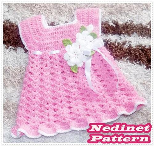 BABY DRESS crochet pattern