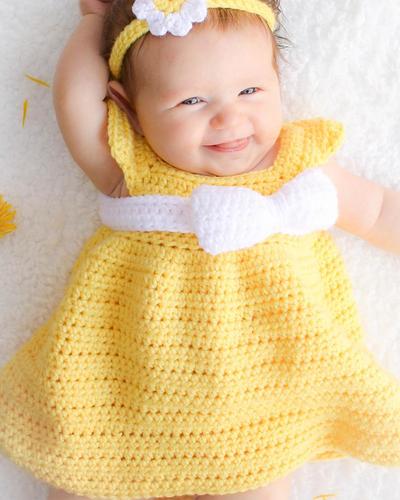 BABY DRESS crochet pattern