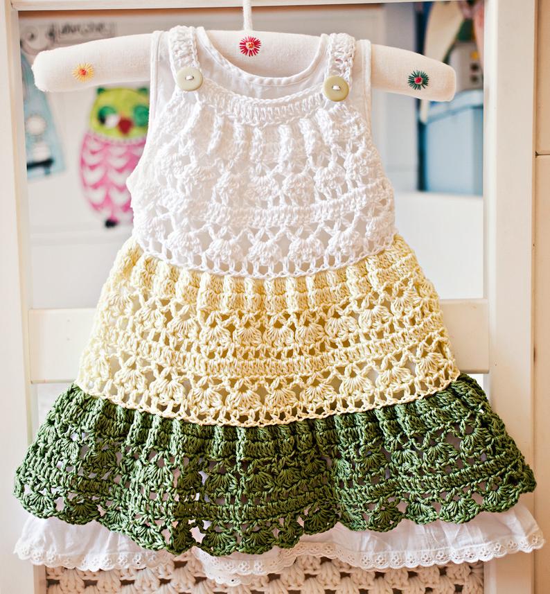 BABY DRESS crochet pattern