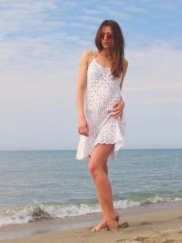 Summer Beach Dress Coverup Crochet Pattern Roundup! - AmVaBe Crochet