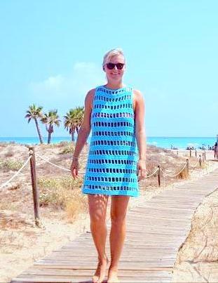 BEACH DRESS crochet pattern, COVERUP DRESS crochet pattern