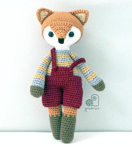 amigurumi FOX crochet pattern