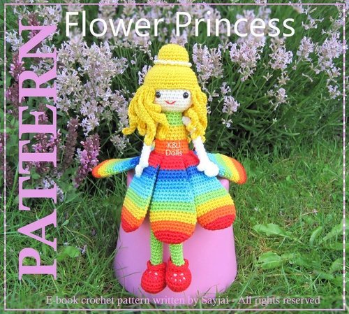 amigurumi RAINBOW crochet pattern