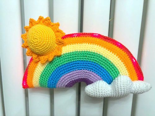 amigurumi RAINBOW crochet pattern